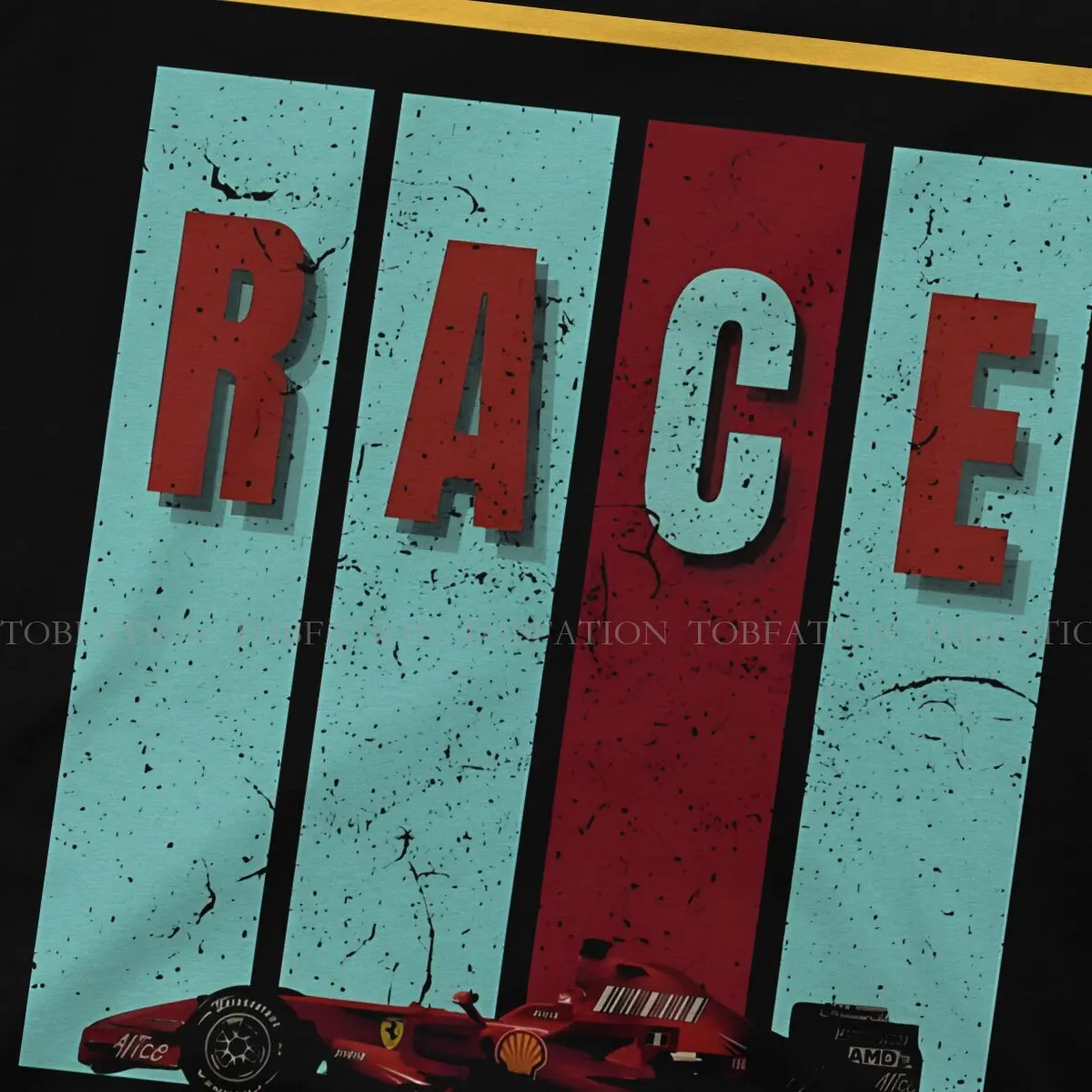 1950 Повседневная футболка F1 формула 1 стиль уличная одежда мужская