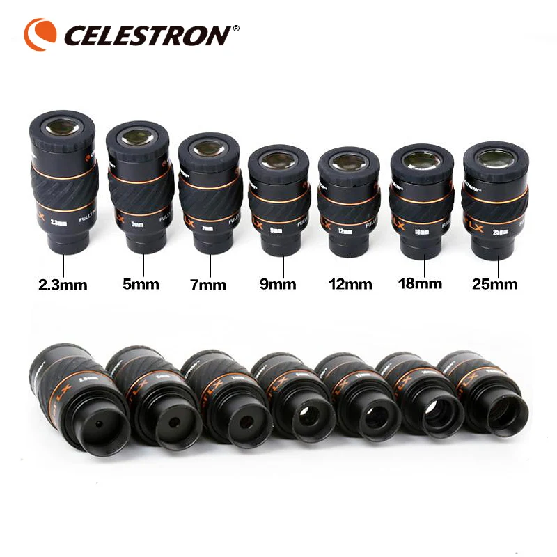 Окуляр телескопа большого калибра Celestron с широким углом обзора высокой четкости