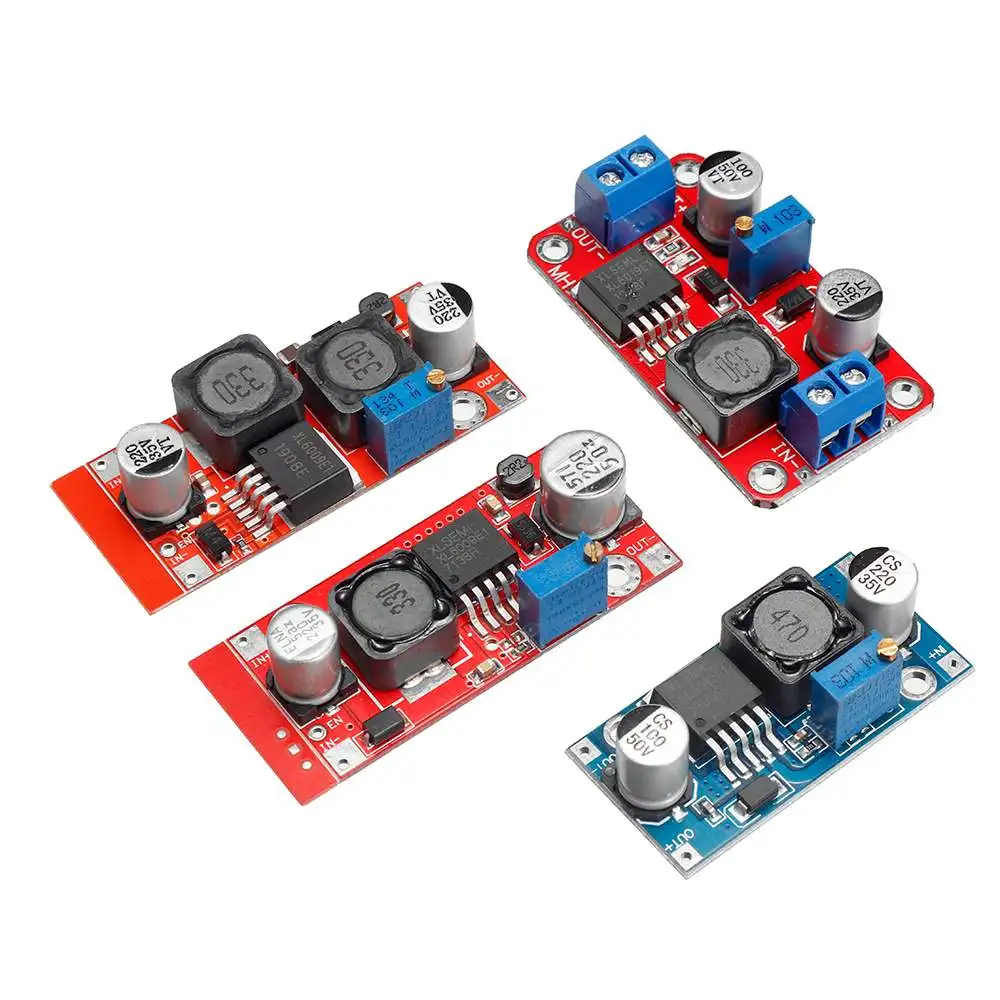 

Регулируемый Повышающий Модуль XL6009 XL6019 4A 5-50V