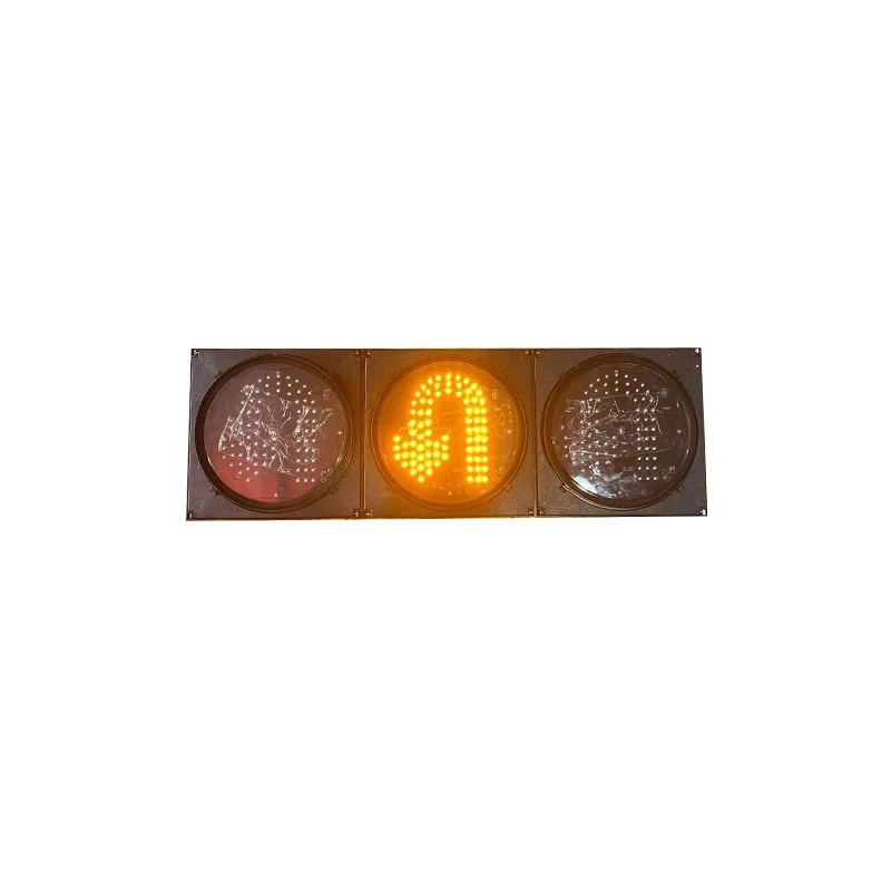 

Red yellow green U turn traffic light arrow signal