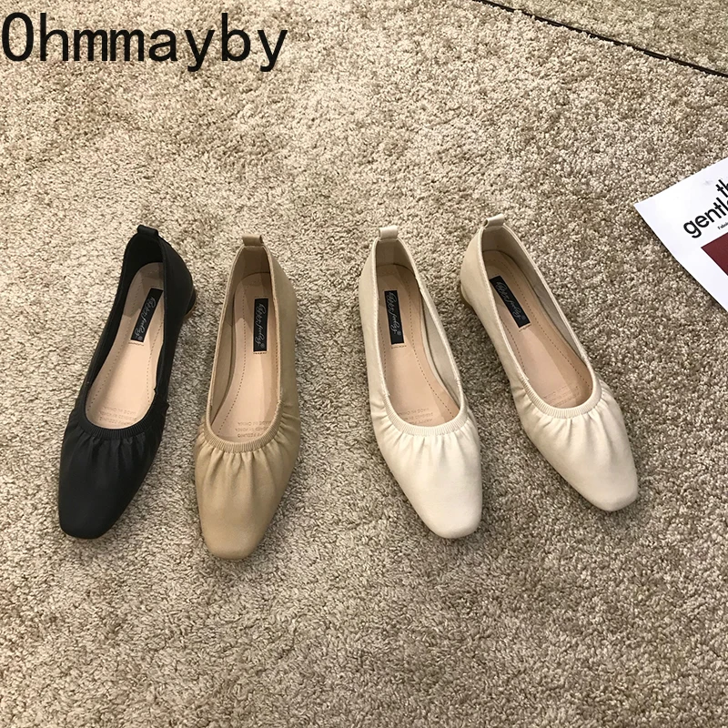 

Designer Summer Ballet Shoes Women Casual Flats Heel 2022 Soft Sole Women Slip On Fashion Outdoor Sandalias zapatos de mujer