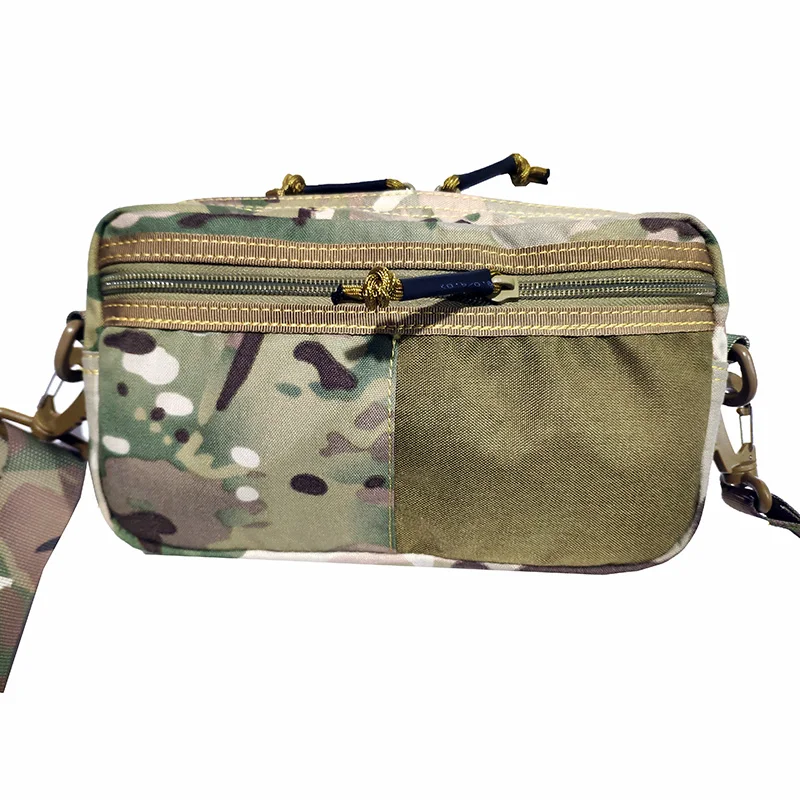 Tc0186 Outdoor Sports Unisex Shoulder Bag Multi-Functional MOLLE System Chest Hanging Bag Oblique Waist Bag