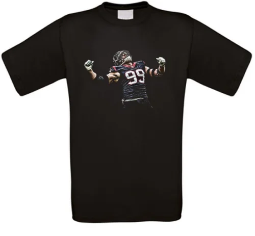 Футболка JJ Watt Хьюстона для футбола alle гренанье