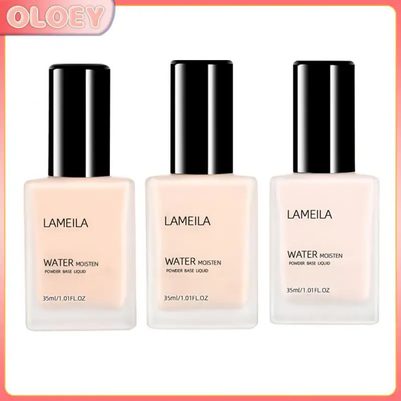 

LAMEILA Face Liquid Foundation Cream Base Full Coverage Concealer Oil-control Moisturizing Matte Soft Face Makeup Foundation