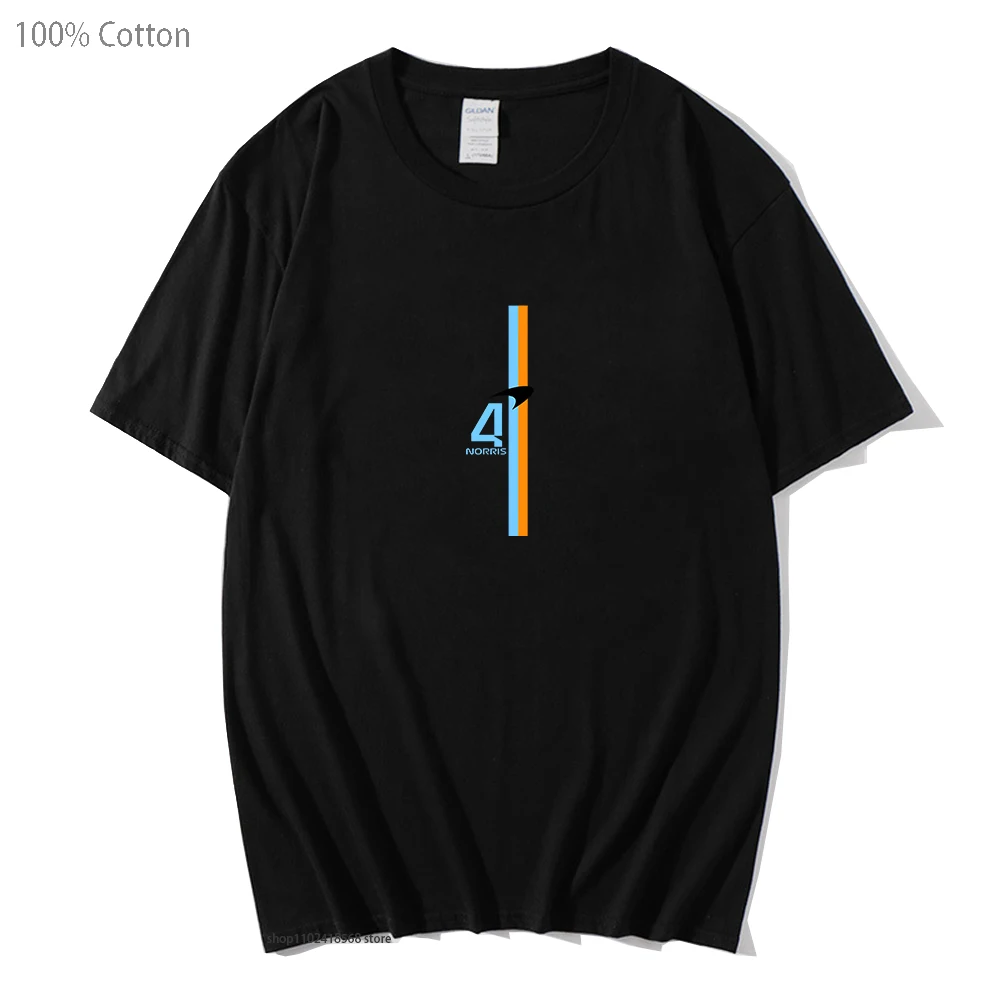 

Рубашка из 100% хлопка с надписью «Формула 1», футболка с принтом лдо Норрис #4, женская уличная одежда унисекс Y2k, Мужская одежда, футболки из 2022...