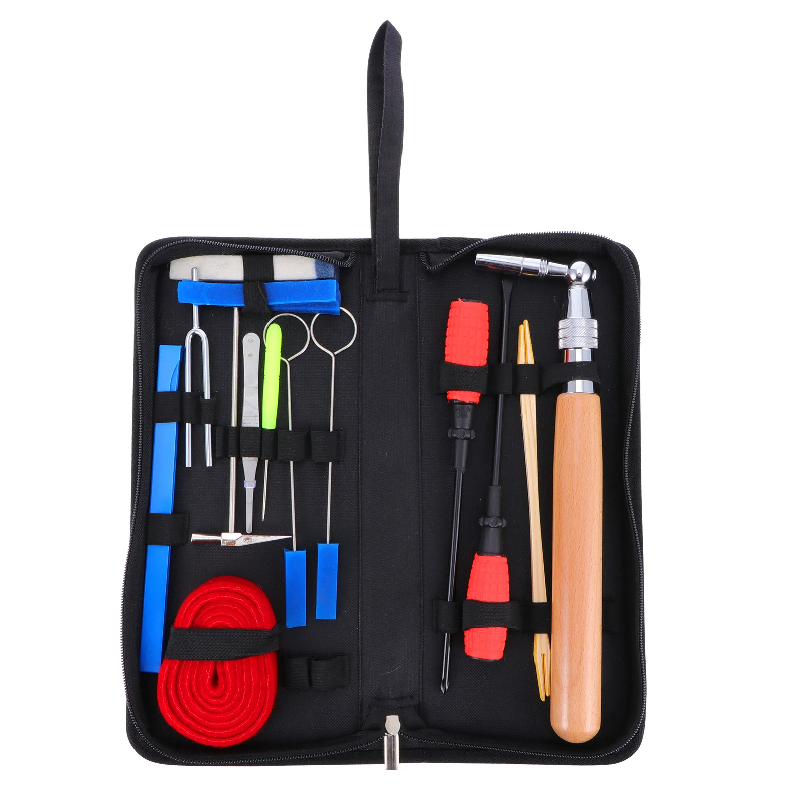 

16pcs Piano Tuning Tools Set Tuning Fork Mute Hammer Tuning Accessories
