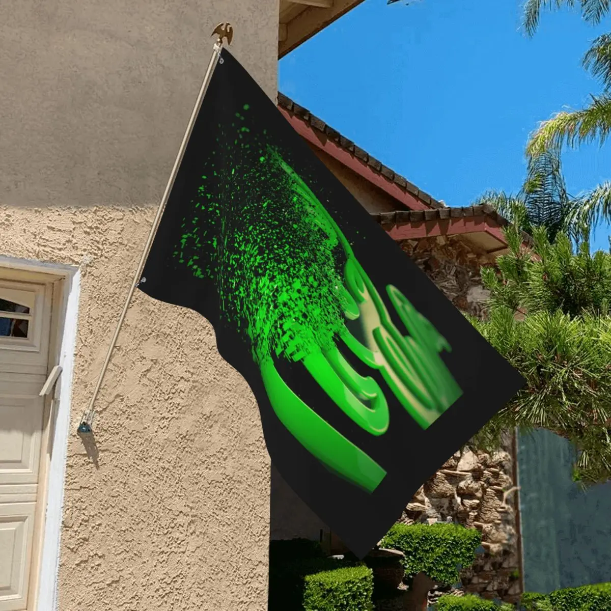 

593-Razer Game Team Razer 1 Outdoor Banner Flag Polyester Printed Racing Car Banner For Decor 3x 5ft Hanging Flag Polyester