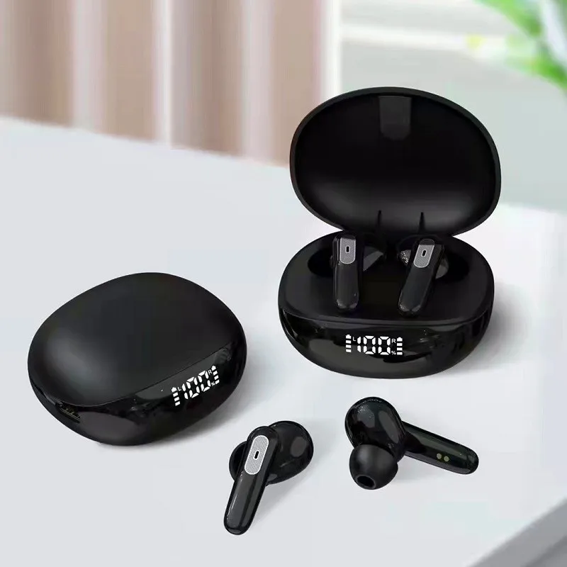 

2022 New CS81 TWS Wireless Headphones Bluetooth 5.1 Digital Display Touch HIFI Stereo Earphones True Noise Reduction Headset