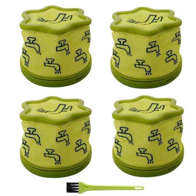 4 PCS Vacuum Replacement Pre Filter With Brush Compatible For Cleaner A9 Cord Zero Compare To Part ADQ74774001