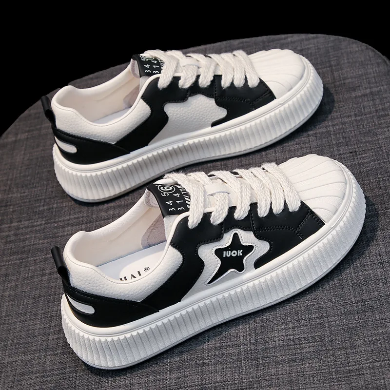 

sneakers Women's Casual shoes Fashion Shell-shaped toe dissolving shoes women korean style sneakers new Japan Casual shoes