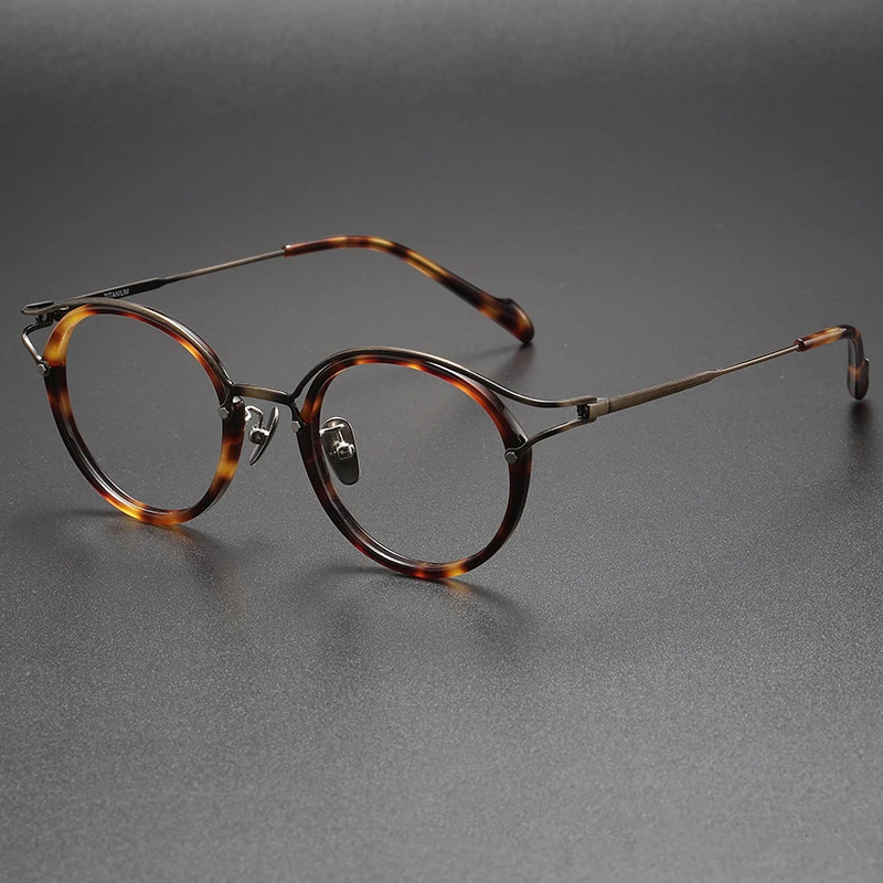 

Top Quality Japanese Designer Handmade Acetate Titanium Glasses Frames Men Women Retro Vintage Optical Prescription Eyewear