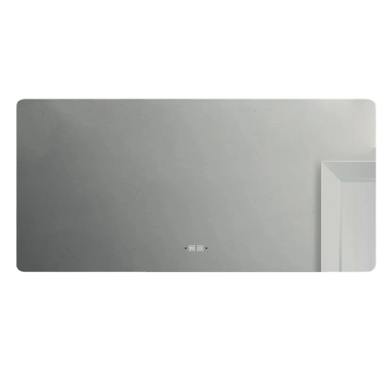 Умные светодиодные зеркальные часы для ванной комнаты в скандинавском стиле