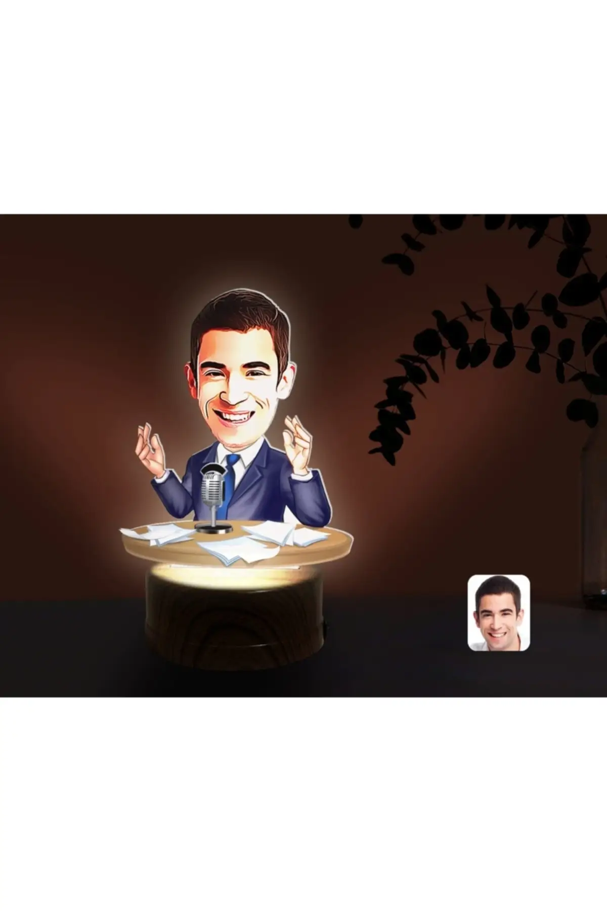 

Personalized Female Boss Decorative 3d trinkets Led Illuminated Night Lamp-7
