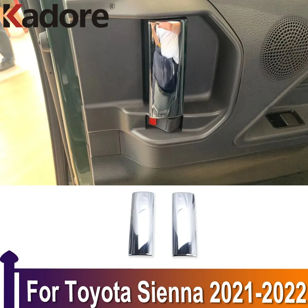 

Для Toyota Sienna 2021-2022 крышка средней дверной ручки чаши защитная наклейка Стайлинг Аксессуары для интерьера автомобиля