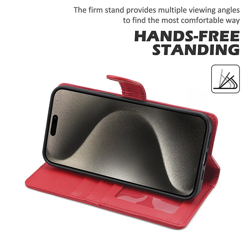Handbag Wallet Case For OPPO Realme GT6T GT6 GT5 GT2 GT Neo6 Neo5 Neo3T Neo3 Neo2T Neo2 Leather Lanyard Multi 3 Card Slot Cover