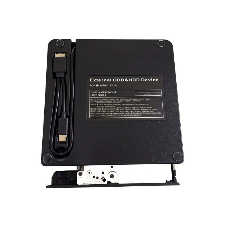 USB 3 0/Type-C тонкий внешний DVD RW CD записывающий привод устройство для чтения