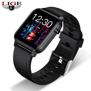 LIGE Sport Smart Watch Men smartwatch Women IP68 Waterproof Swimming Health Tracker LED HD Color Ful