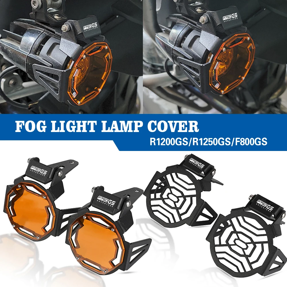 

F750GS F850GS S1000XR G310 Motorcycle Fog Lamp Light Cover Guard Grill Grille Protector For BMW R1200GS R1200 GS R1250GS ADV LC