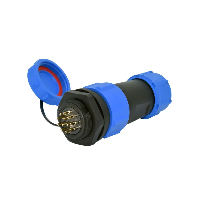 

YXY SP21 12-контактный водонепроницаемый разъем, задняя гайка, 2-контактный, 3-контактный, 4-контактный, 5-контактный, 7-контактный, 9-контактный, 12-к...