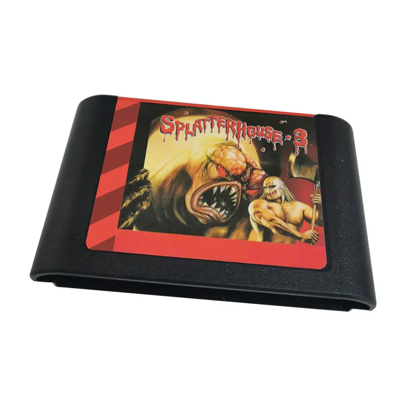 

SPLATTERHOUSE-3 MD Game Cartridge For 16 Bit NTSC And PAL Video Game Console