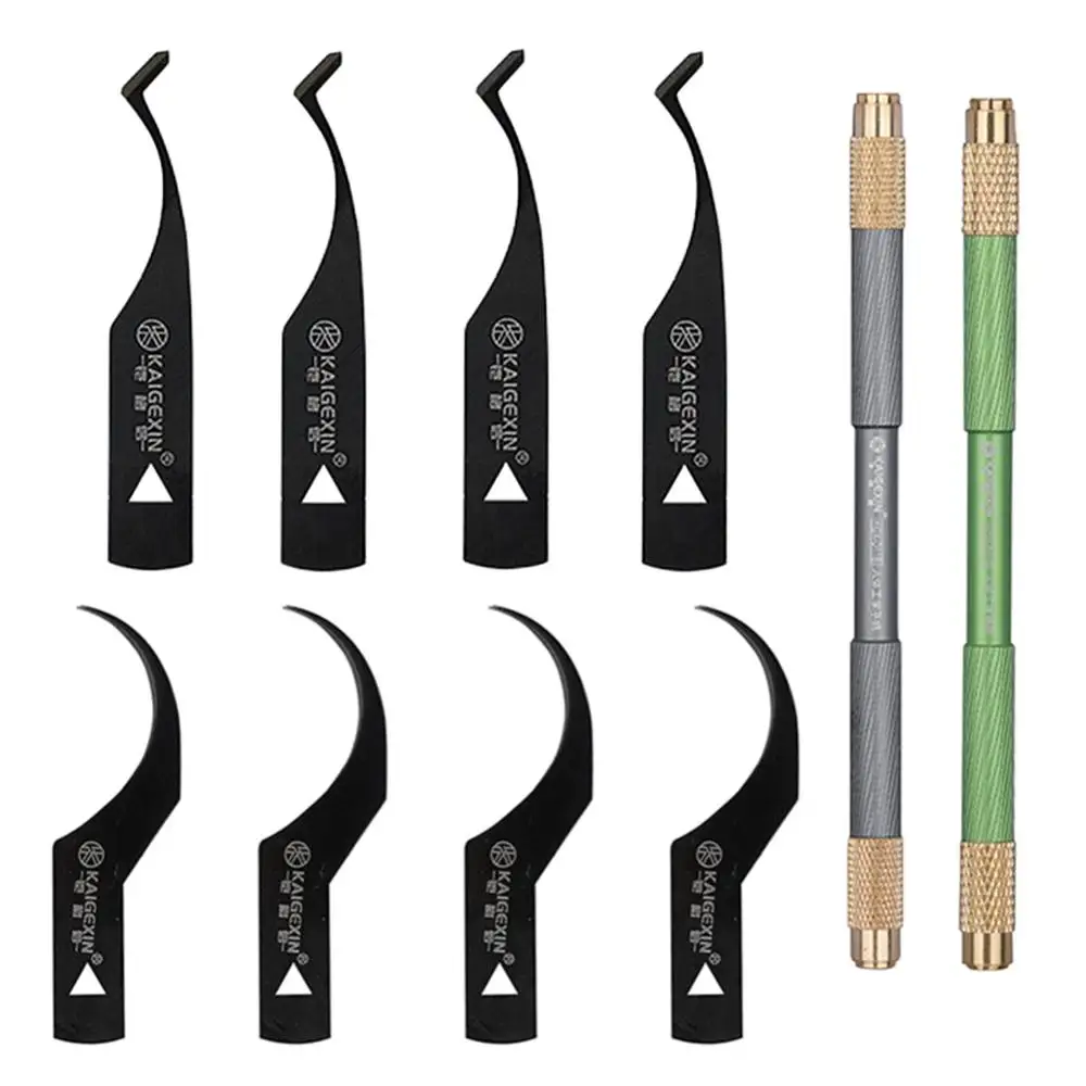 

KGX-D11B Dedicated CPU Removal Aluminum Alloy Remove Glue Disassemble Tool Durable Ergonomic Handle Mobile Phone Computer Repair