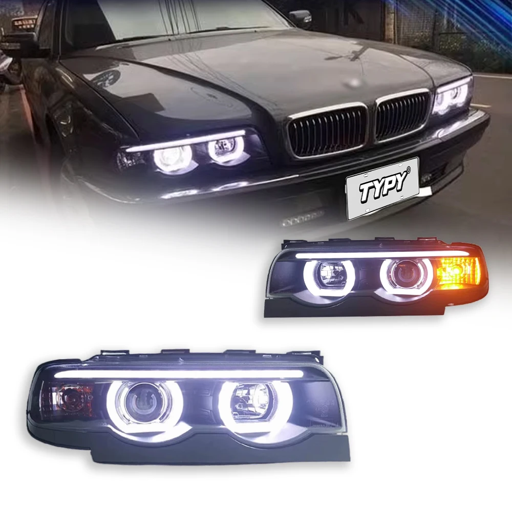 Автомобильные фары для BMW 7 серии E38 1998-2002 светодиодный автомобильные лампы
