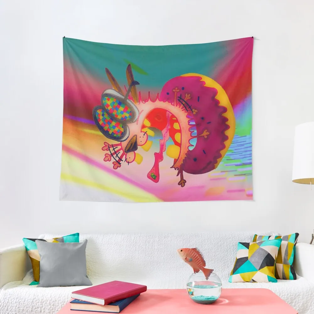 Мужество пастущих собак гобелен украшение для спальни грибной