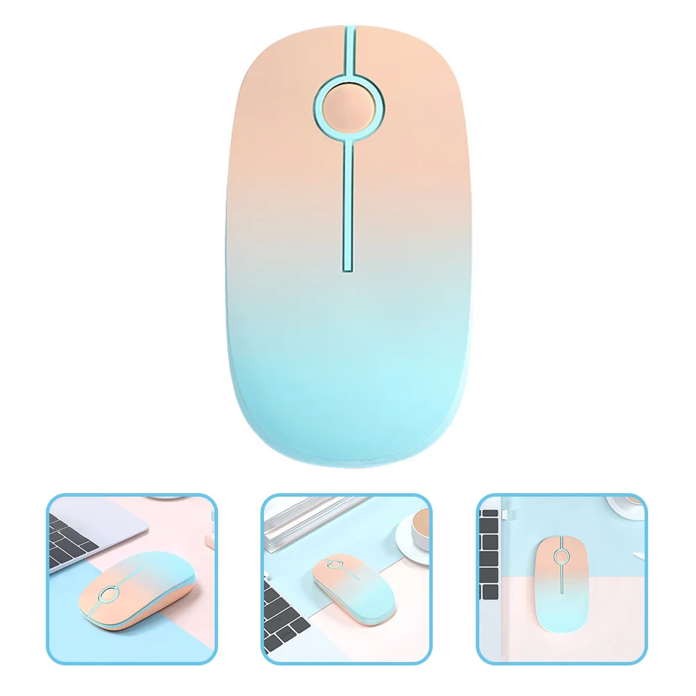

Wireless Mute Gradient Cordless for Laptop Computer Notebook