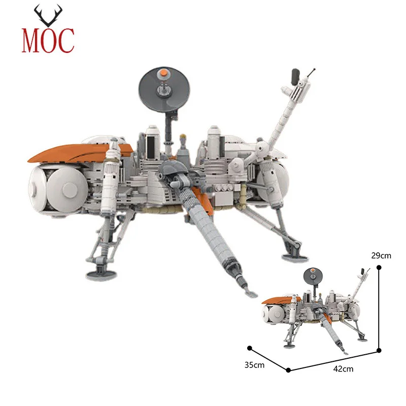 

Конструктор MOC C5410, зонд для детей, 1-2 дюйма