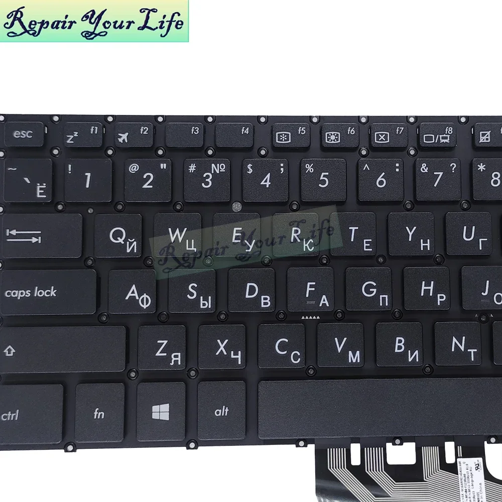 RU русская клавиатура для ноутбука Asus VivoBook 2-в-1 TP401 TP401NA TP401CA TP401MA TP401NAS TP401CAE TP401CAS TP401MAS