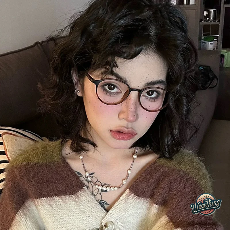 Женские очки от синего света овальной формы