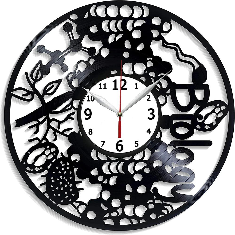 

Настенные часы с виниловой пластиной, 12 дюймов