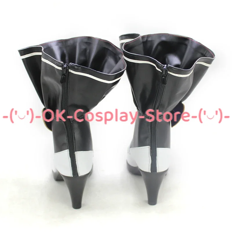 Sirasu Azusa обувь из искусственной кожи для косплея аниме-игра синий архив реквизит