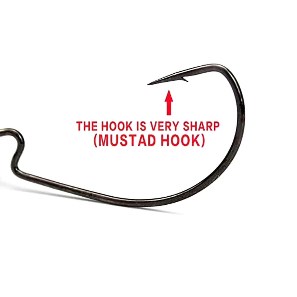 10 шт./коробка рыболовные крючки с длинным хвостовиком