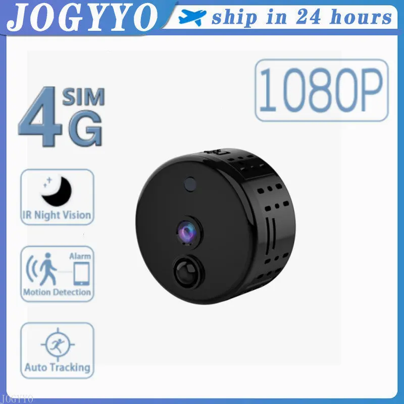 

Ip-камера видеонаблюдения с ИК-подсветкой и функцией ночного видения, 1080 пикселей, 4G, SIM-карта, 1400 мАч