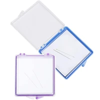 magnetic needle storage case plastic sewing pincushion diy needle sewing tool organizer for quilting stitching needle pin holder