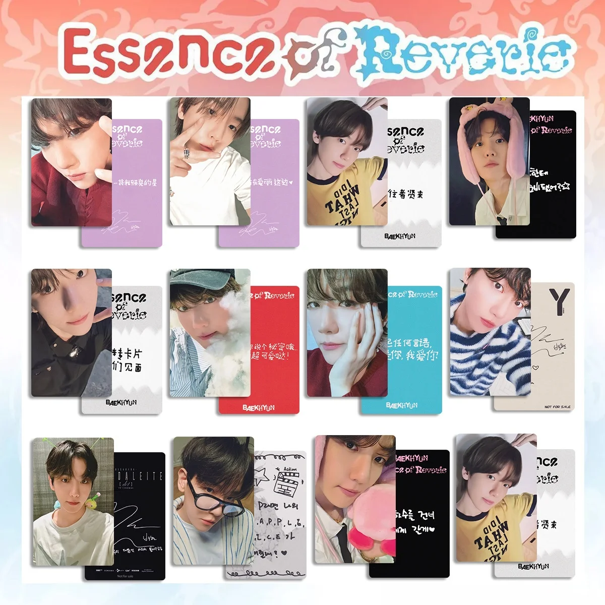 

Набор фотокарт Baekhyun ESSENCE OF REVERIE