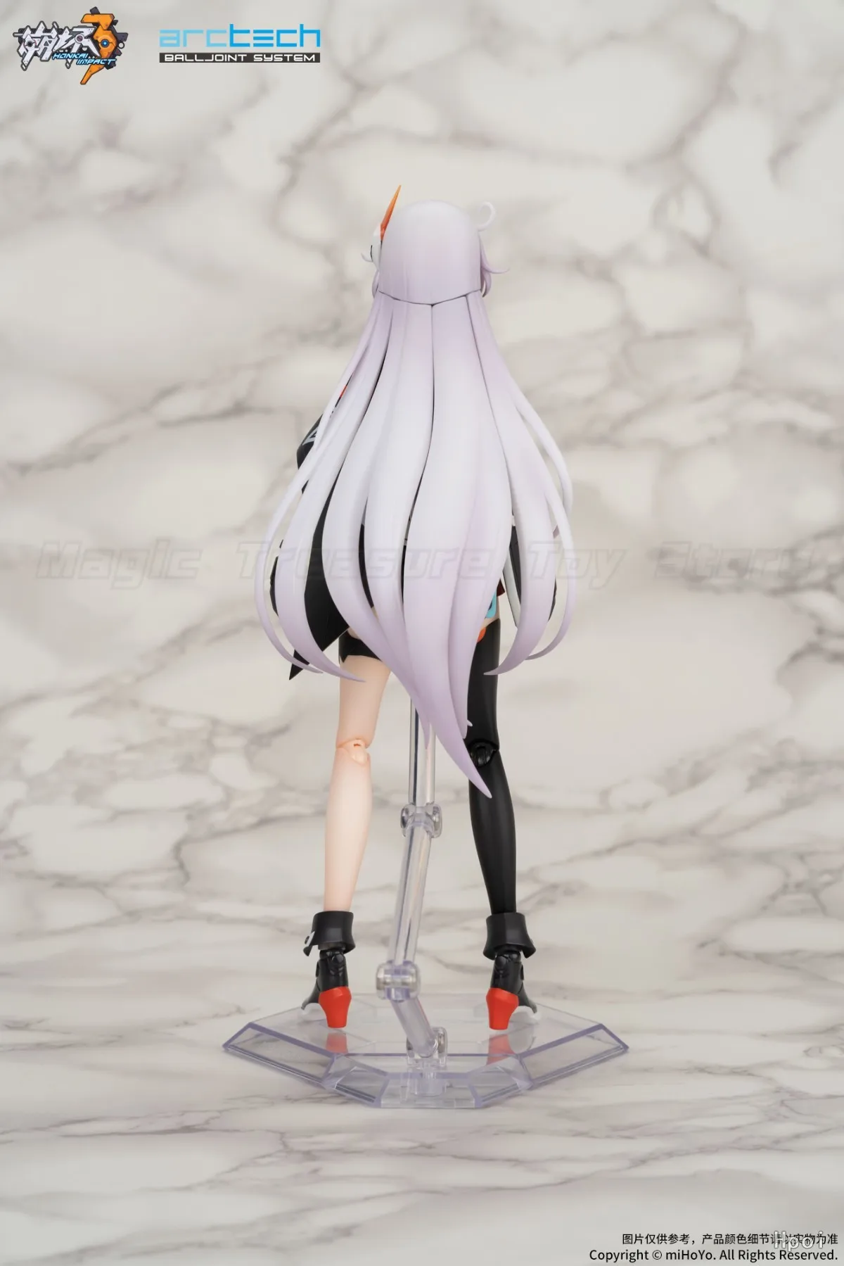 Фото 【В наличии】Оригинальная фигурка APEX-TOYS MiHoYo ARCTECH Honkai Impact 3 Кьяна Каслана, масштаб 1/8, игрушка, украшение, подарок №3