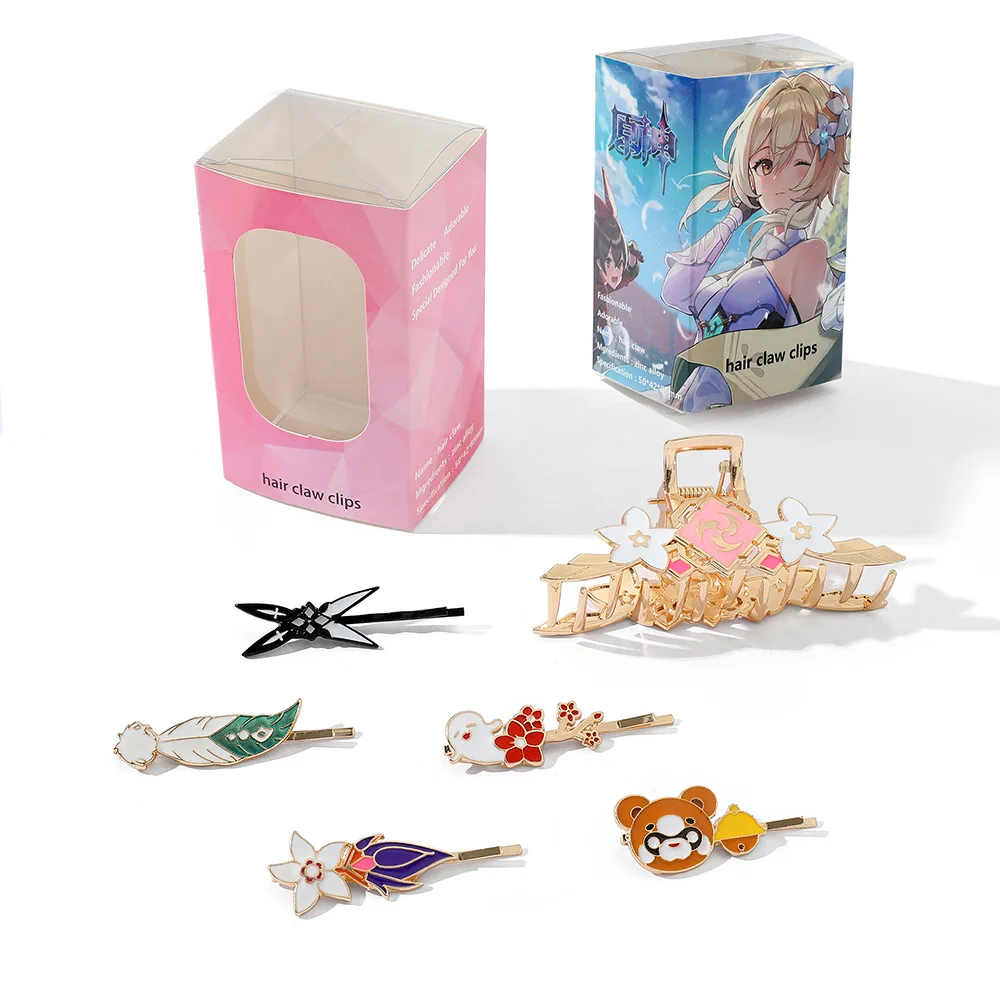 

Аниме игра Genshin Impact Yun Jin Hu Tao Sayu Venti Xiangling Xiao Косплей Украшение Аксессуары для волос головной убор шпилька набор