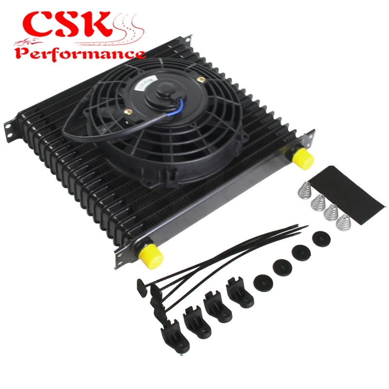 

Performance 19 Row 10AN Oil Cooler & Radiator Cooling Electric Fan