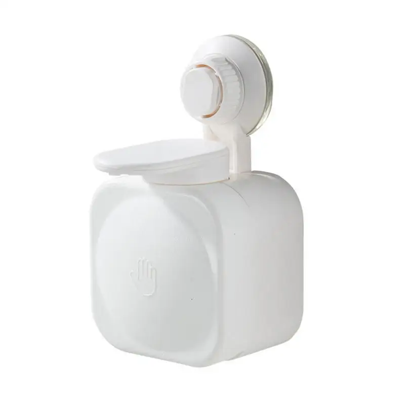 

Настенный дозатор для мыла, водонепроницаемый пластиковый дозатор для мыла, присоска для ванной комнаты