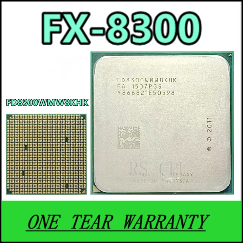 FX-8300 FX 8300 FX8300 FD8300WMW8KHK 3,3 ГГц Восьмиядерный процессор 8M Разъем AM3 + ЦП 95 Вт