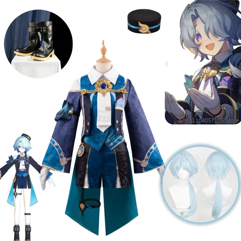 Новый костюм для косплея игры Honkai: Star Rail Misha женская одежда девочек комикс с