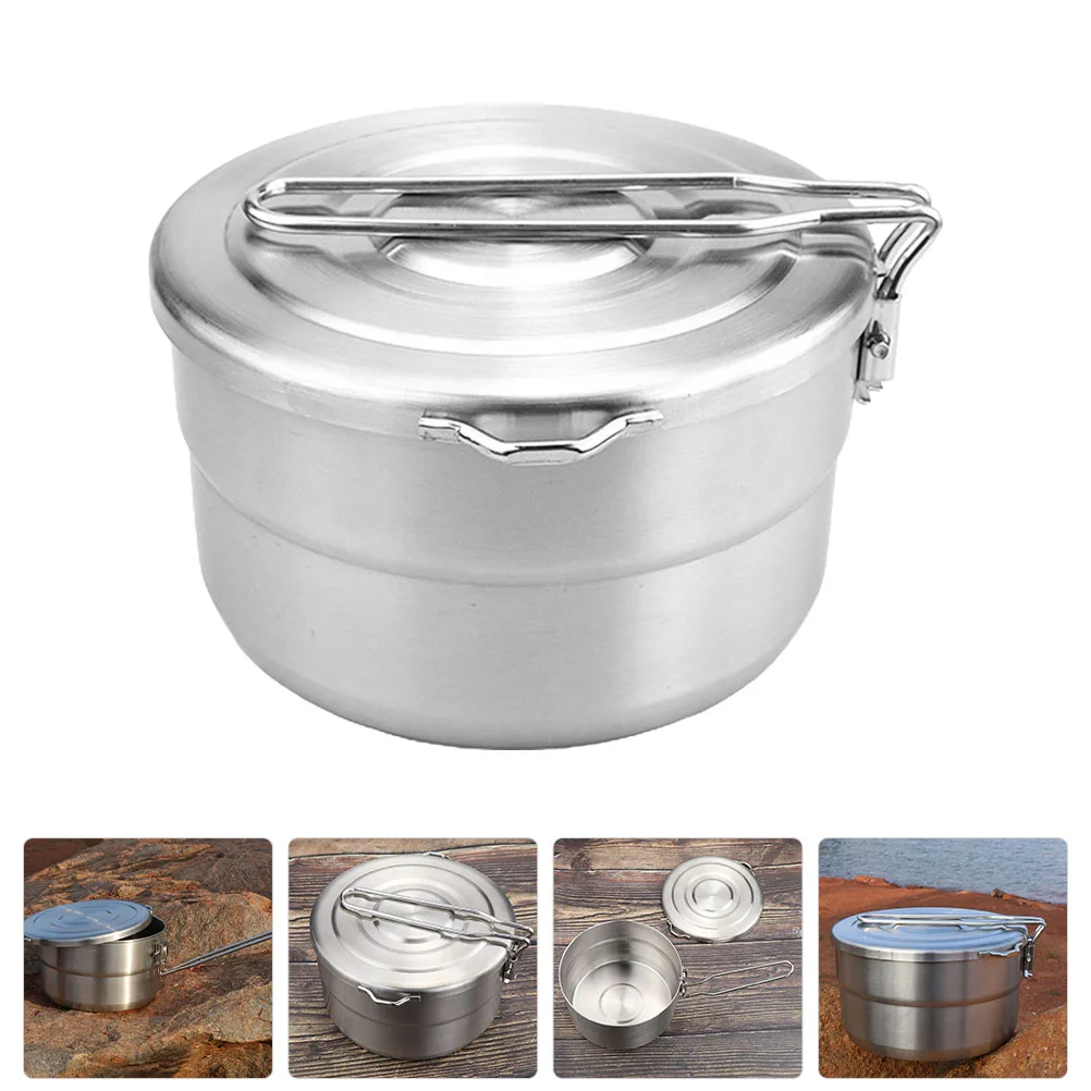 

Box Bento Picnic Container Lunch Camping Supplies Storage Cookout Folding Adult Outdoor Utensils Items Supply Snack Sandwich