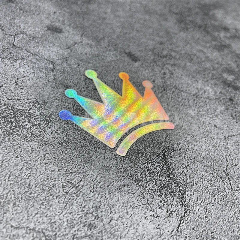 DXYMOO Наклейки на автомобиль Милые короны Мотоцикл Виниловая лента Декор ноутбука Шлем Велосипед Графическое украшение Лазер на.