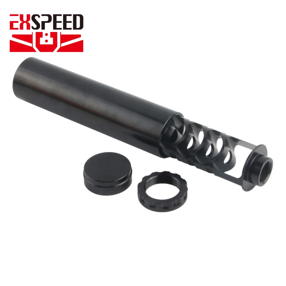 

6''L 1.36"OD Full Stainless Steel Monocore Solvent Cleaning Tube Filter end cap 1/2x28 or 5/8x24 Spiral Single Core For Catching