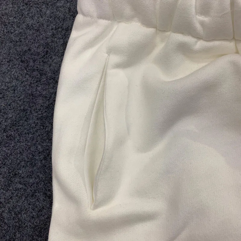 Спортивные брюки Kanye West в стиле хип-хоп Свободные повседневные хлопковые с