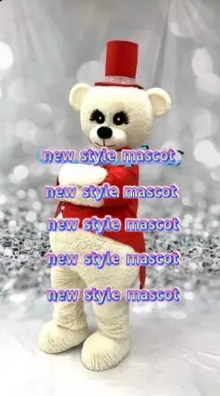 Женский костюм-талисман медведь и заяц