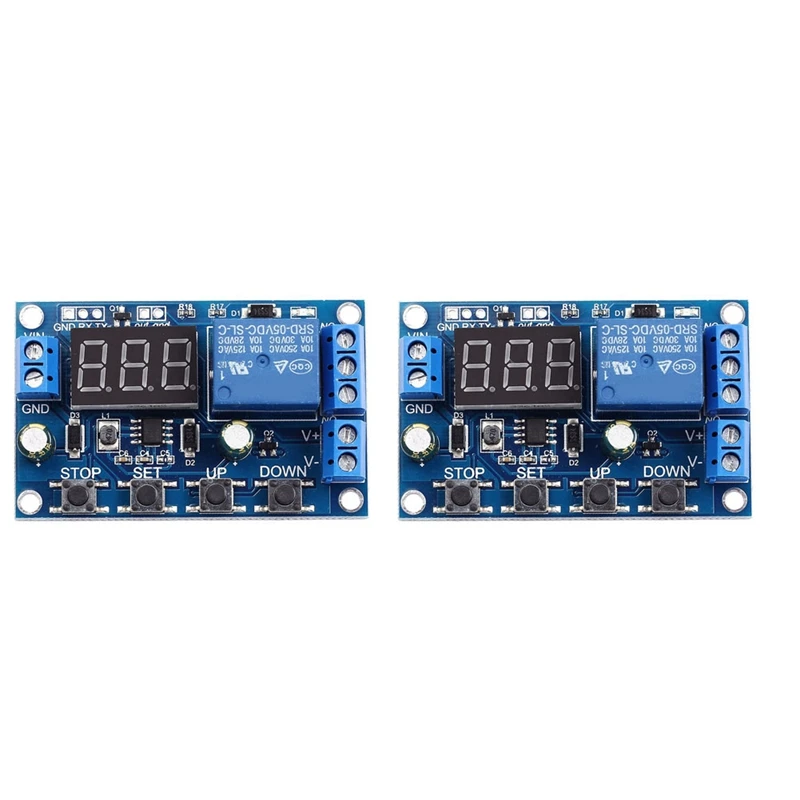 

HTHL-2X DC 6-40V Battery Charger Control Switch Undervoltage Overvoltage Protection Board Auto Cut Off Disconnect Controller