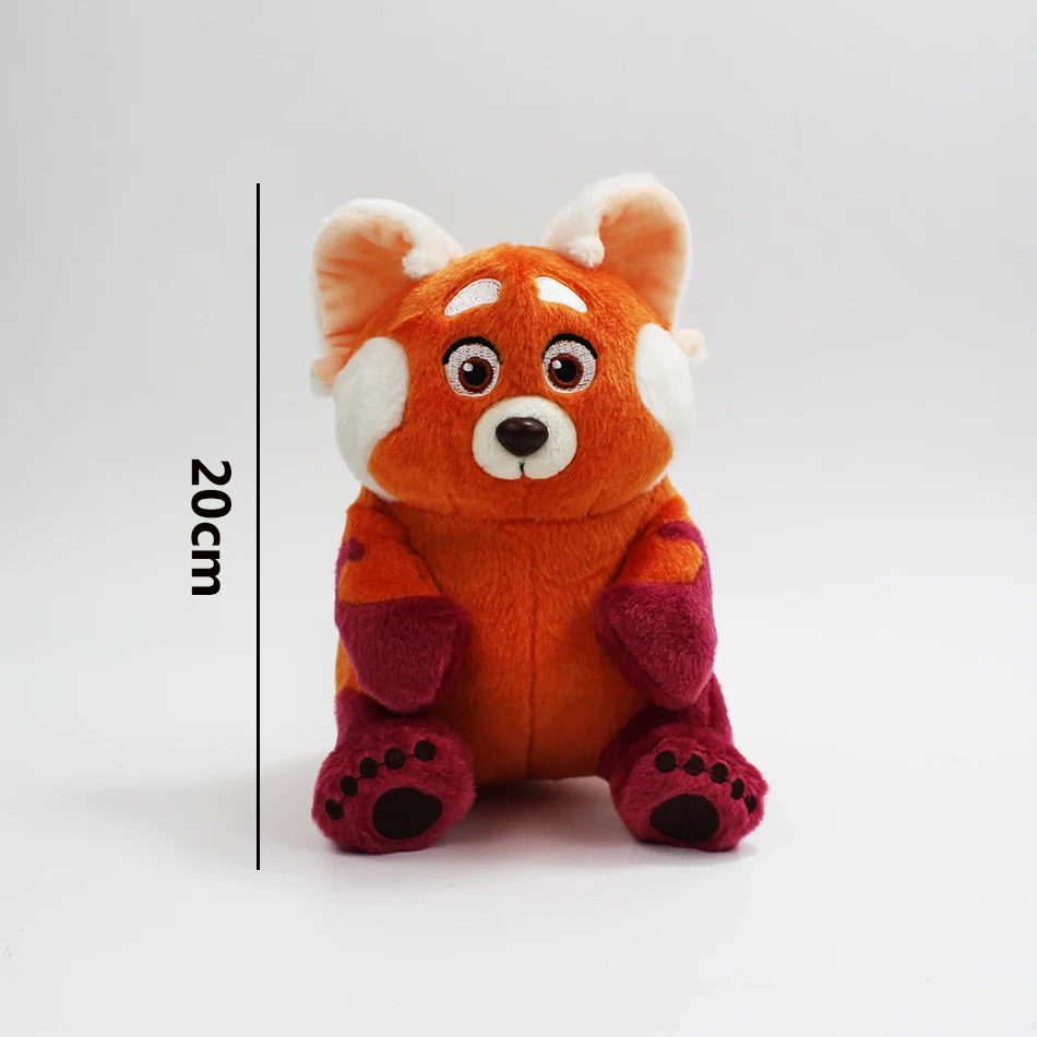 

Disney Pixar Turning Red Cartoon Kawaii Bear Plushies Anime Peripheral Cute Animal Red Panda Plush Toys Doll Gifts For Children